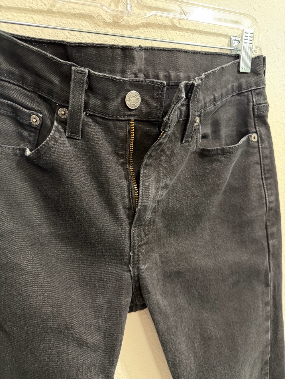 Men's Levi’s 28X29 Skinny Jeans in Black - Slim Fit - Picture 3 of 12